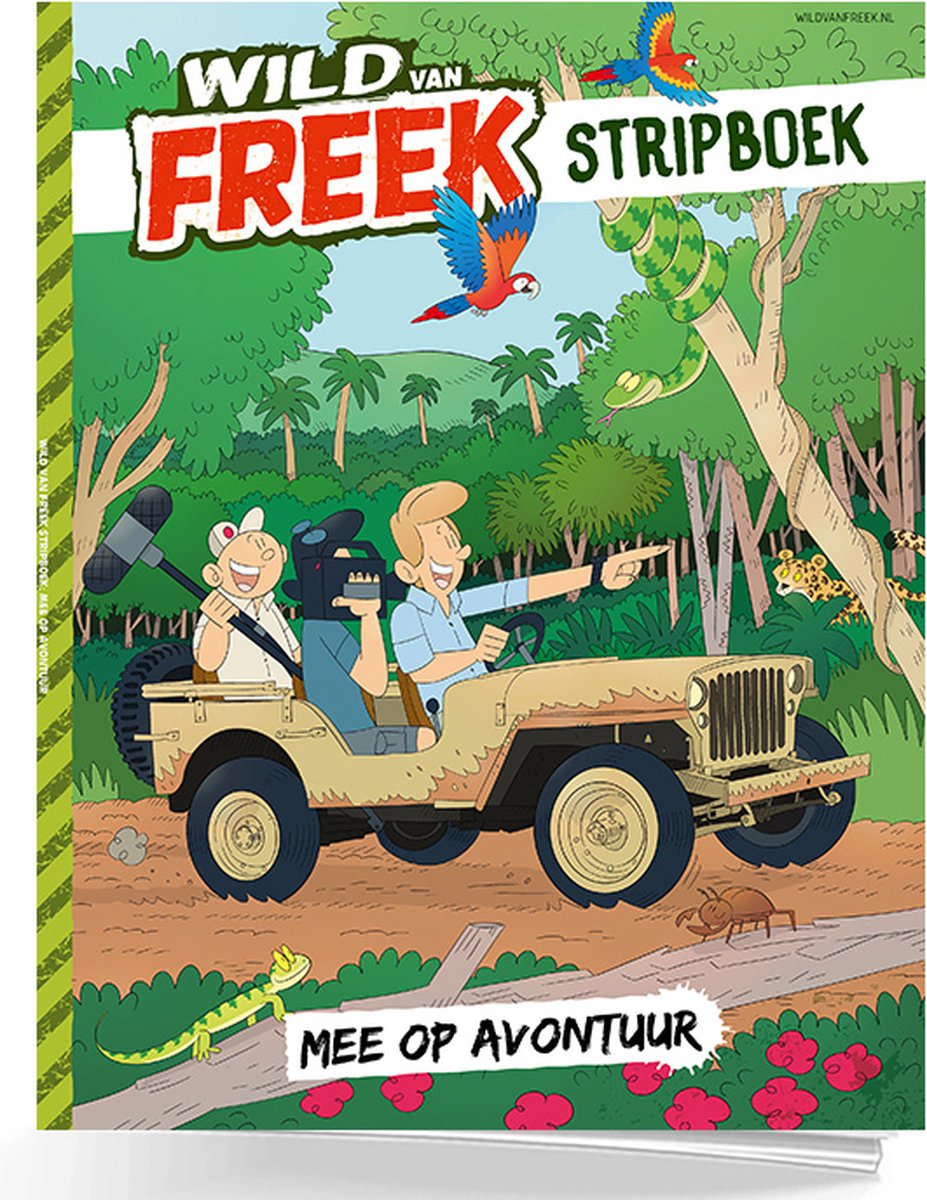 Wild van Freek Stripboek - Freek Vonk | Boekentips Maart