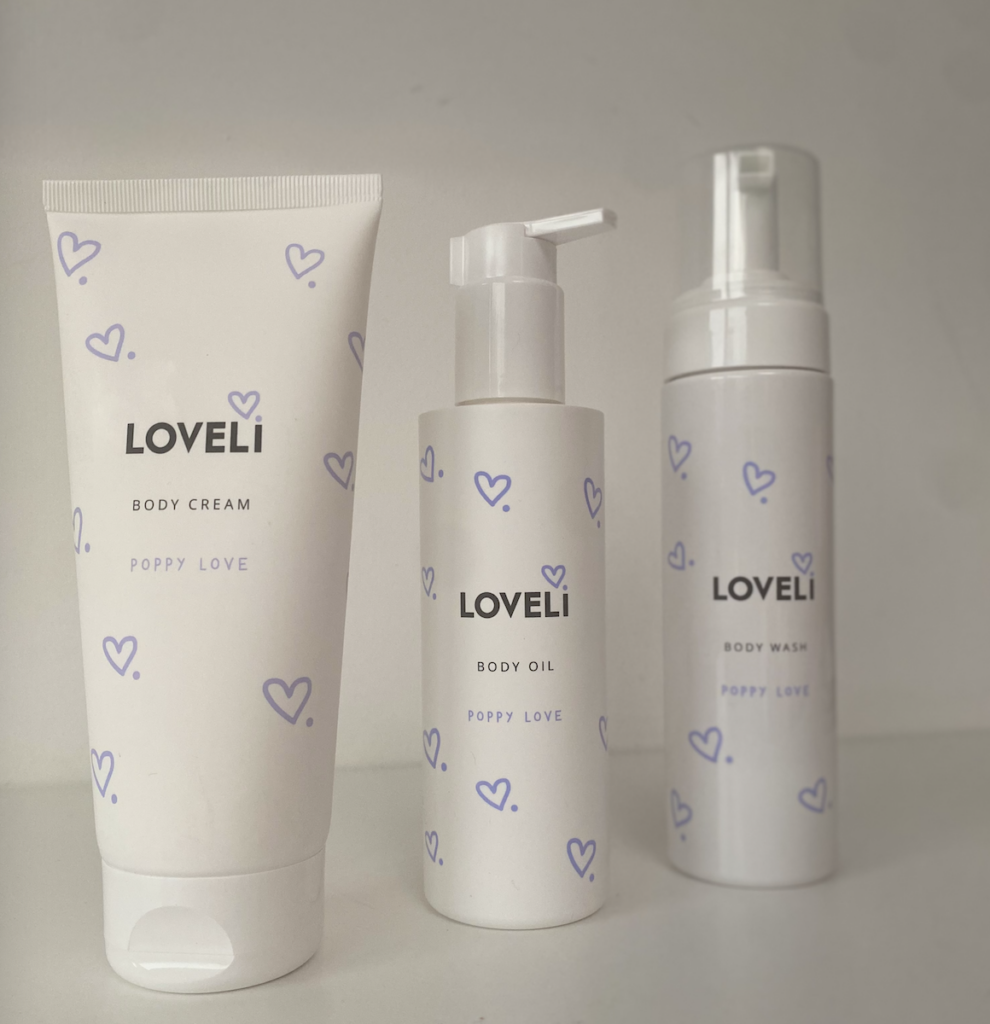 Loveli poppy love, review, body oil