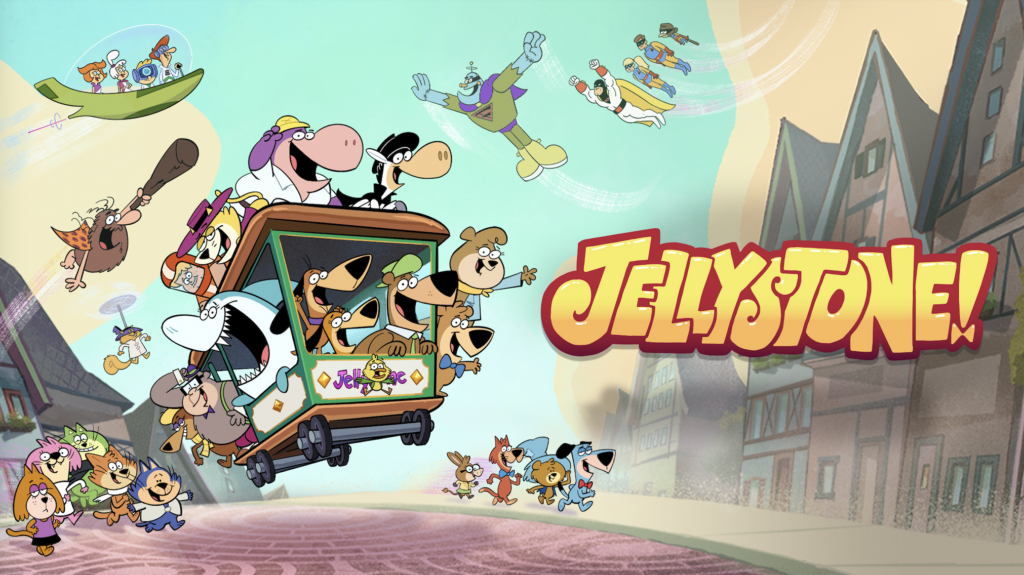 In de een vrolijke animatieserie Jellystone komen klassieke Hanna-Barbera-personages zoals Yogi Bear en Cindy Bear opnieuw tot leven