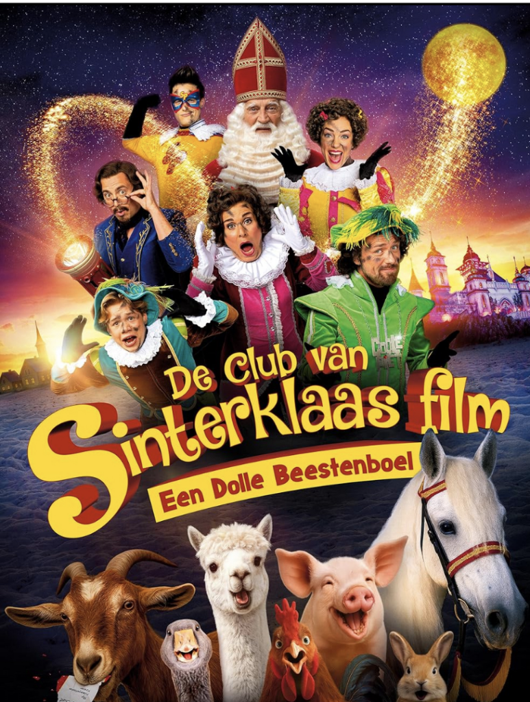 De Club van Sinterklaas – Een Dolle Beestenboel. Deze vrolijke Sinterklaasfilm draait in de bioscoop en is een aanrader.