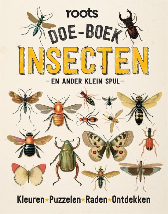 Doe-boek insecten en ander klein spul